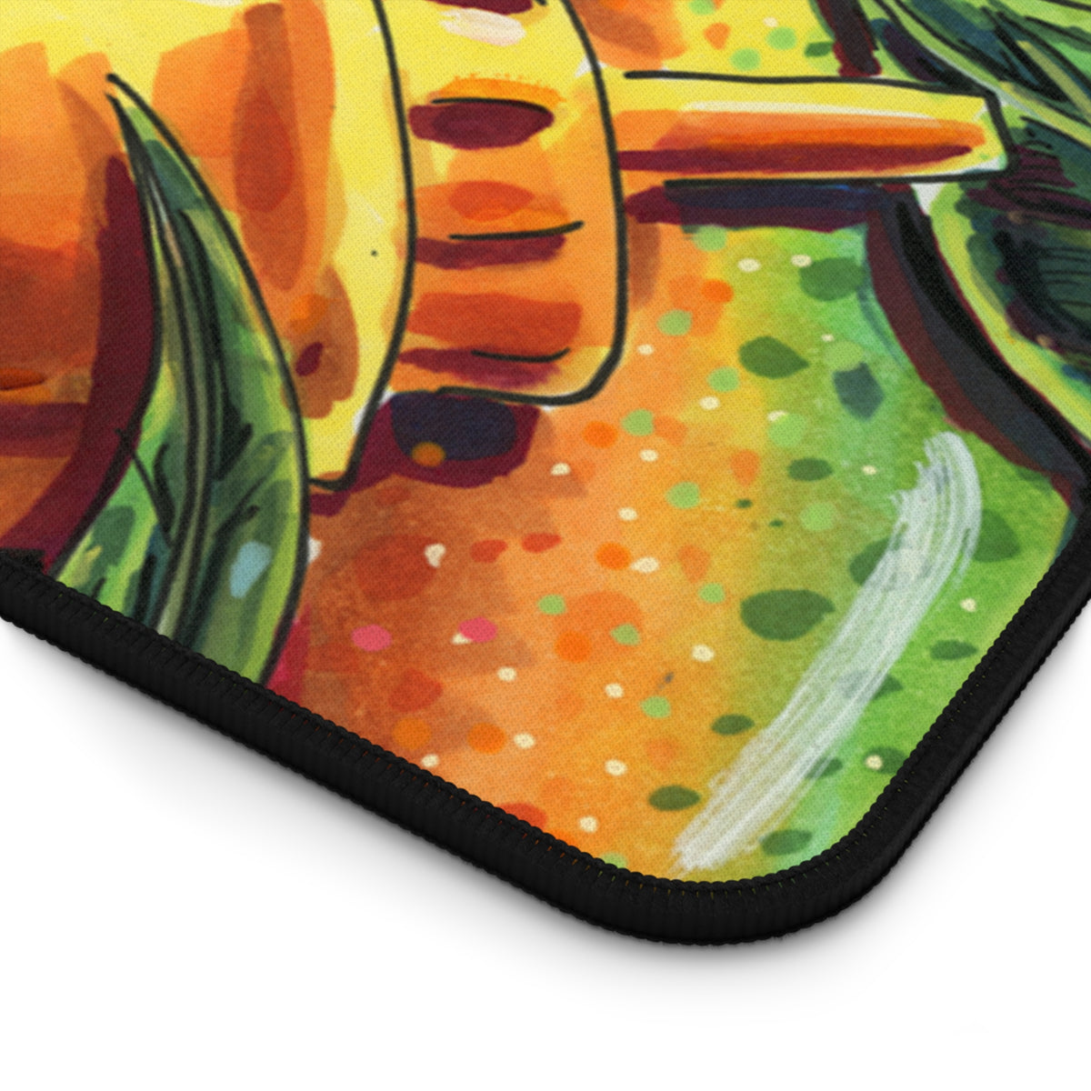 Mango Mustard Desk Mat