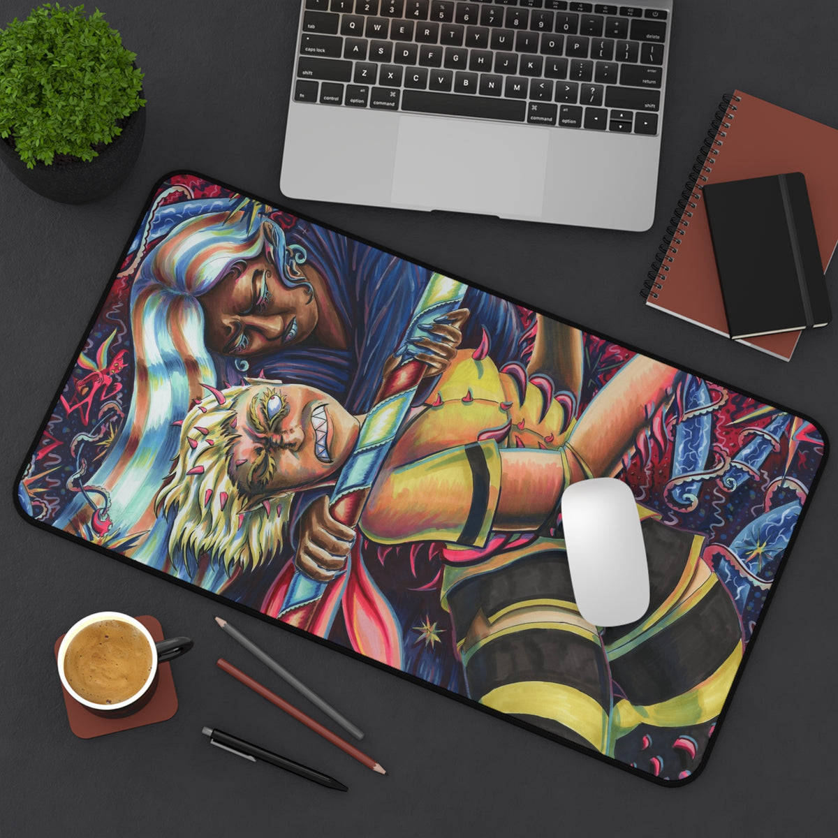 Desk Mat - Sister Duel
