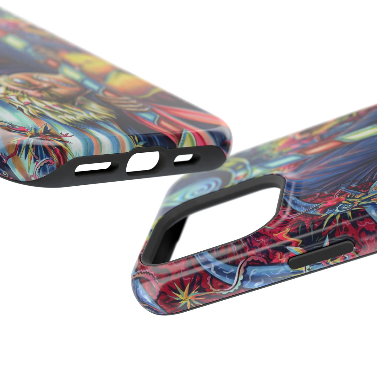 Magnetic Impact-Resistant Phone Case - Sister Duel