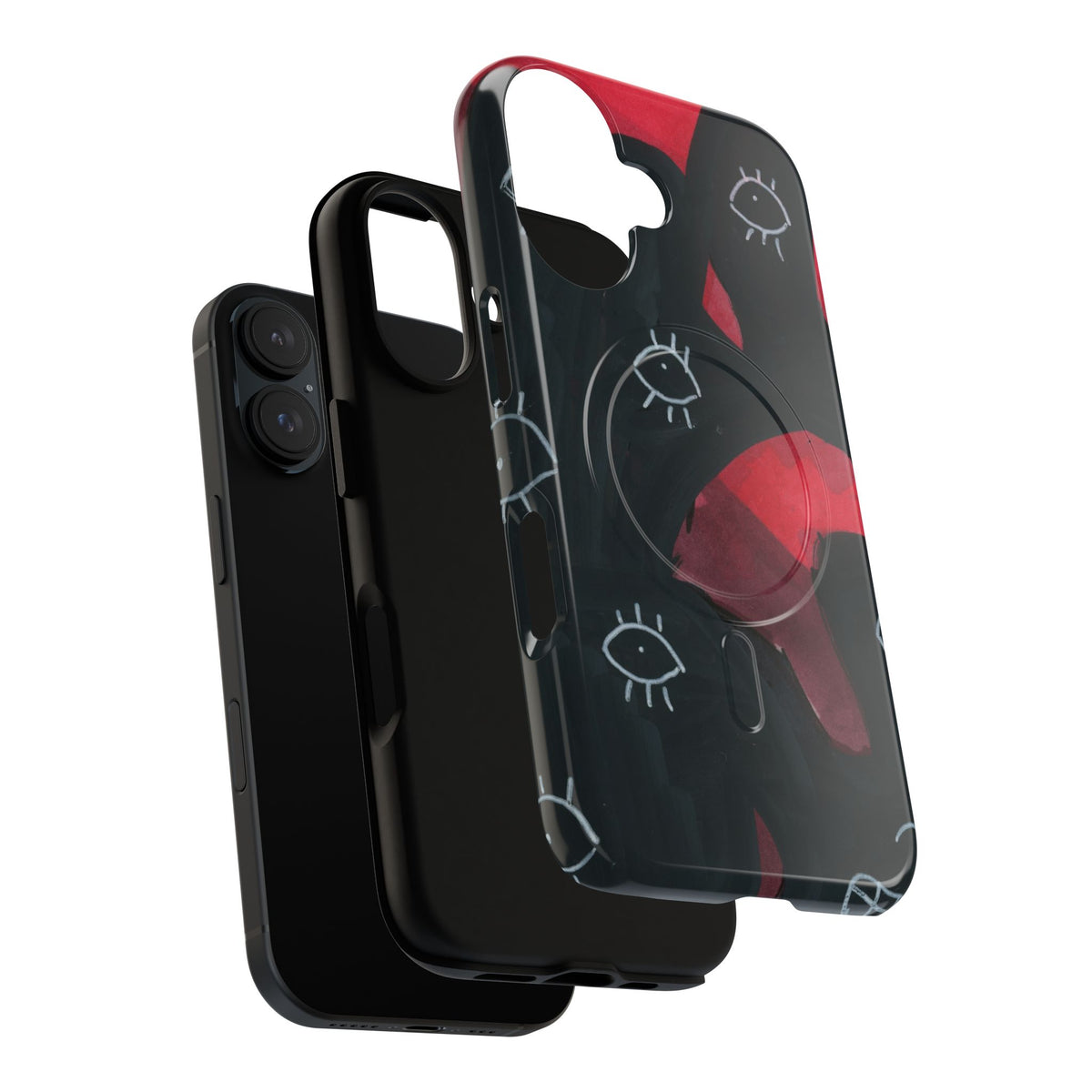 Eyeball Rage Tough Magnetic Cases