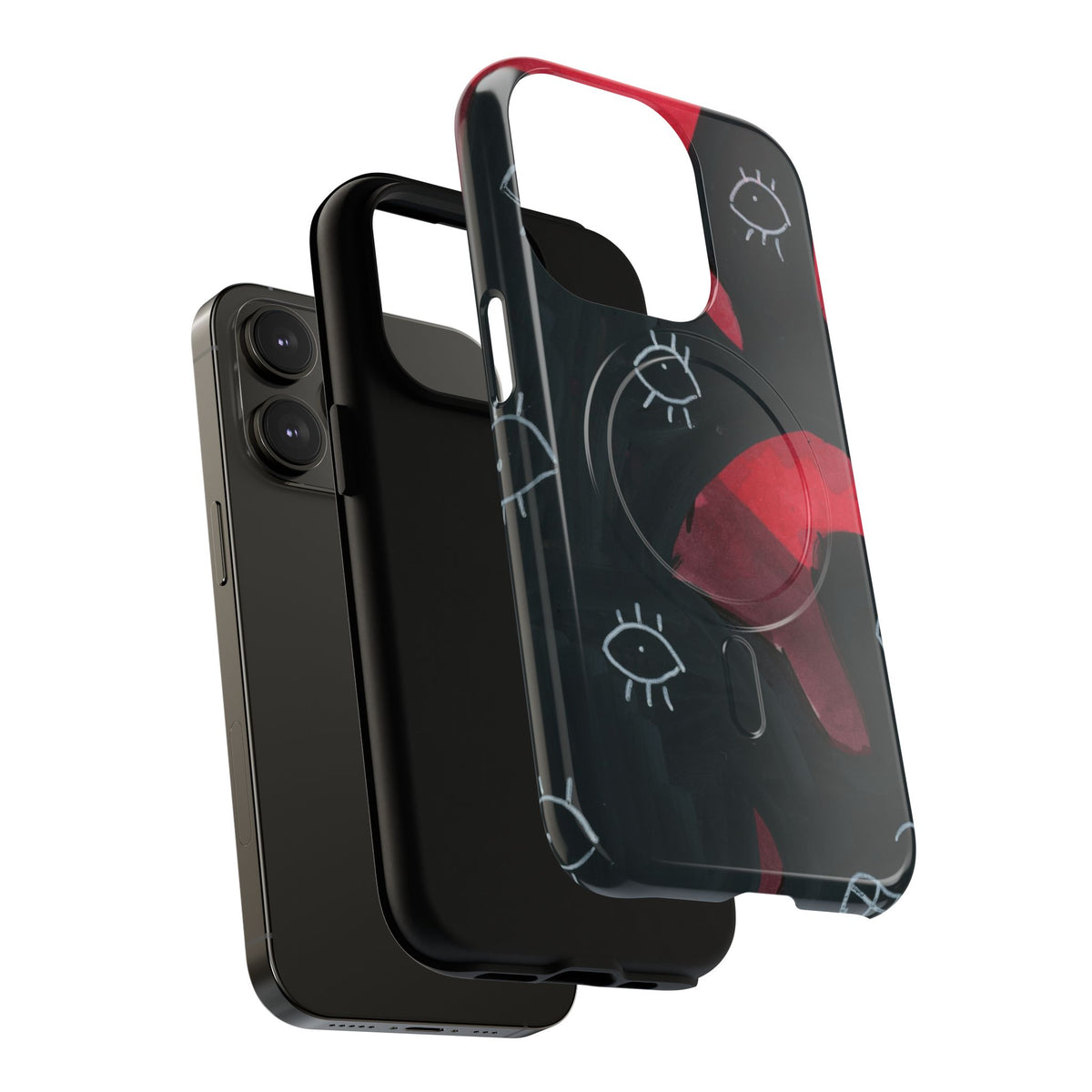 Eyeball Rage Tough Magnetic Cases