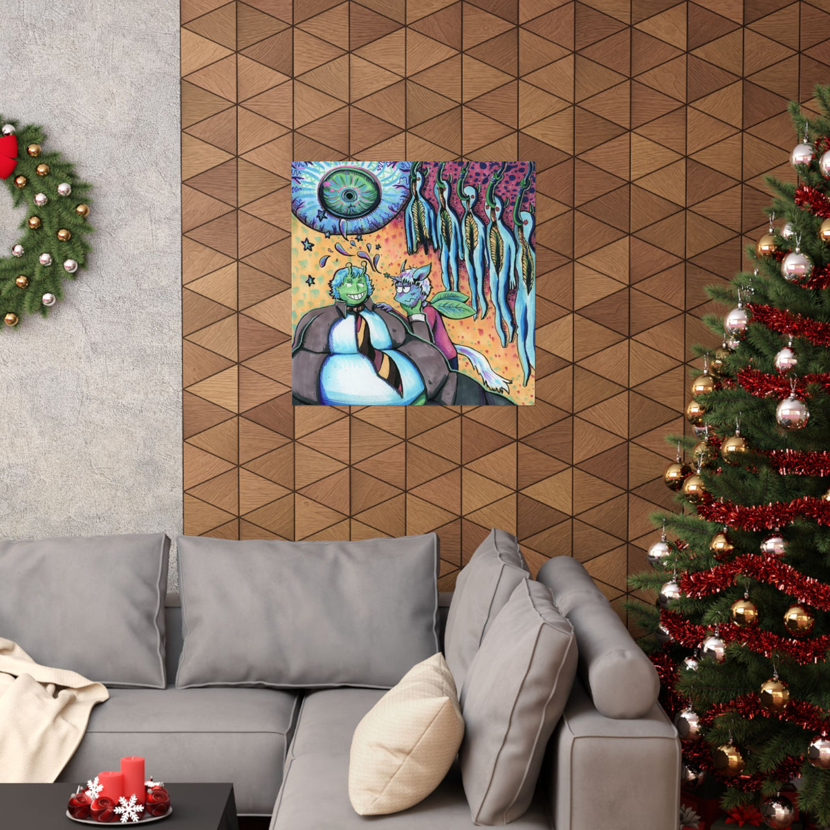 Nevets and Twinkle Matte Vertical Poster