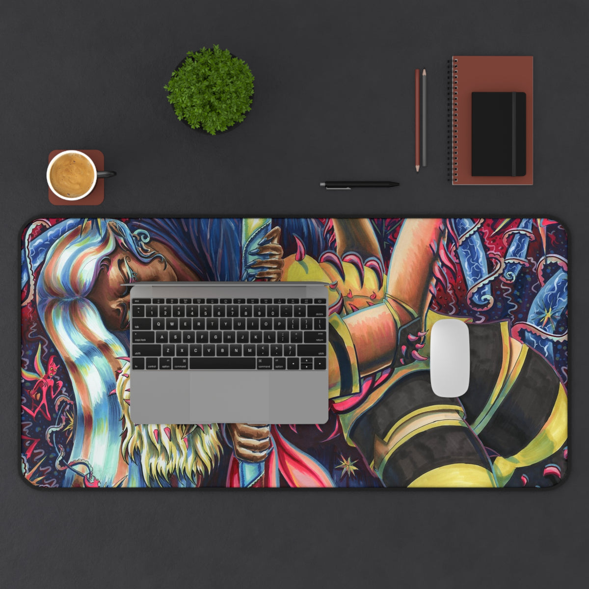Desk Mat - Sister Duel