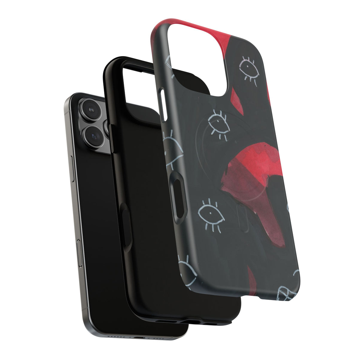 Eyeball Rage Tough Magnetic Cases