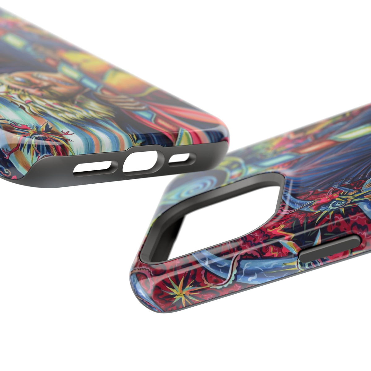 Magnetic Impact-Resistant Phone Case - Sister Duel
