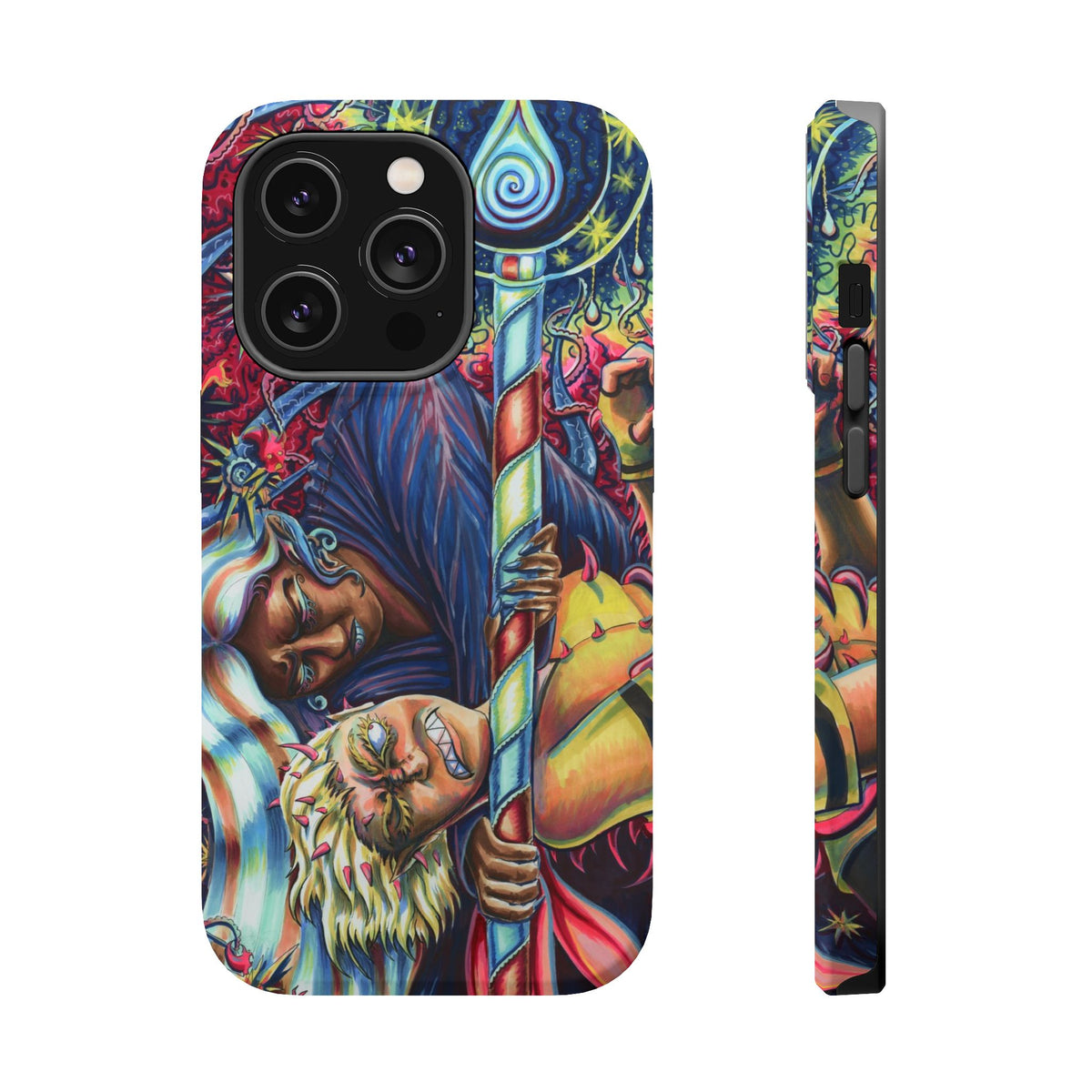 Magnetic Impact-Resistant Phone Case - Sister Duel