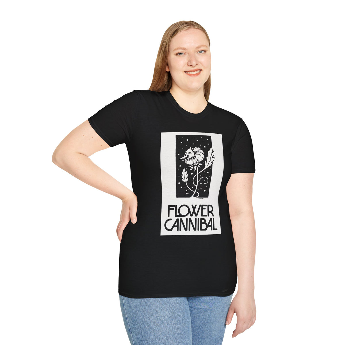 Unisex Softstyle T-Shirt - Flower Cannibal