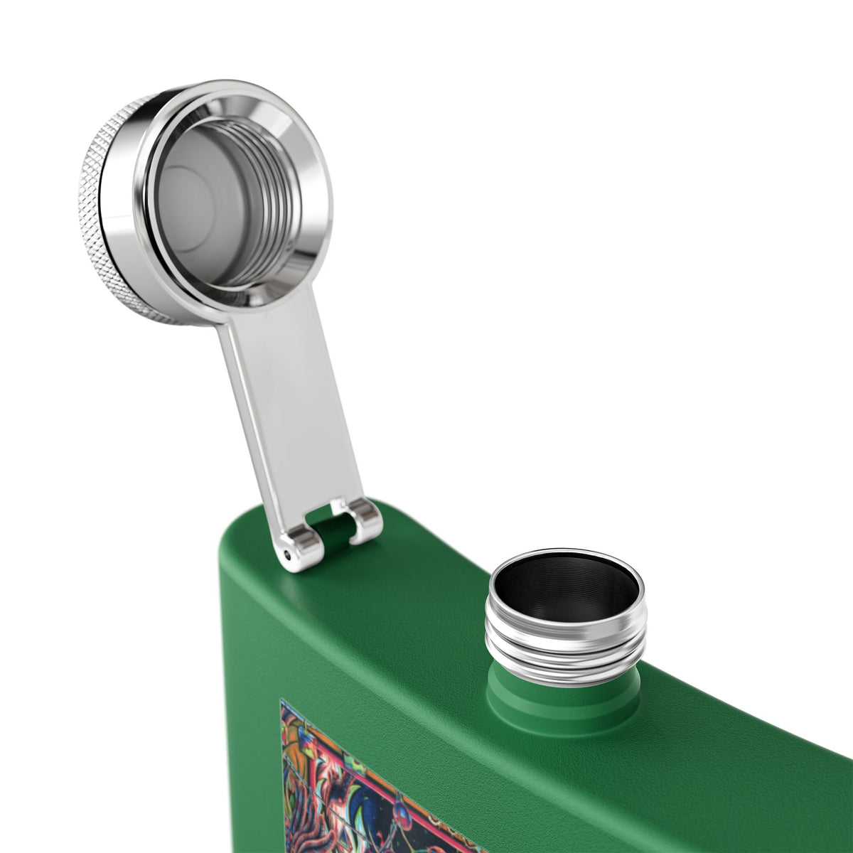 6oz Stainless Steel Flask — Early Bird