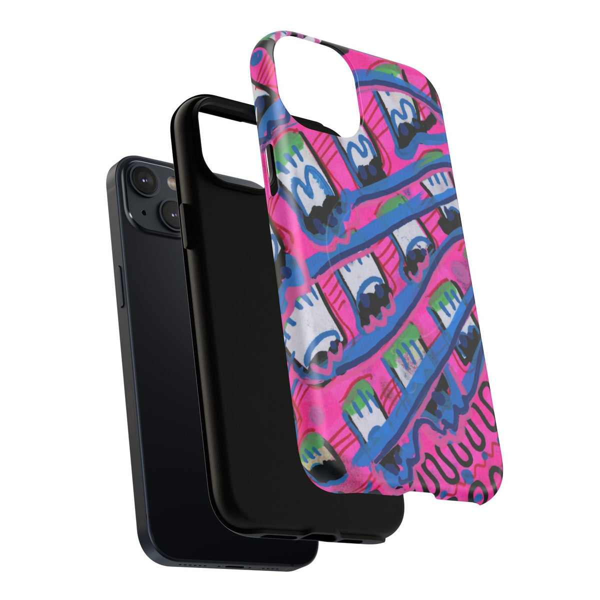 Pink Blast Tough Magnetic Case