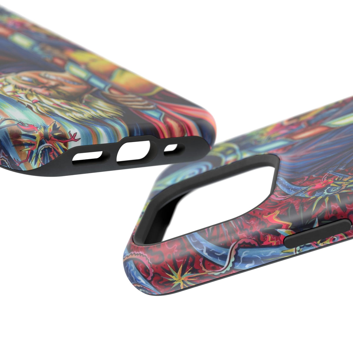 Magnetic Impact-Resistant Phone Case - Sister Duel