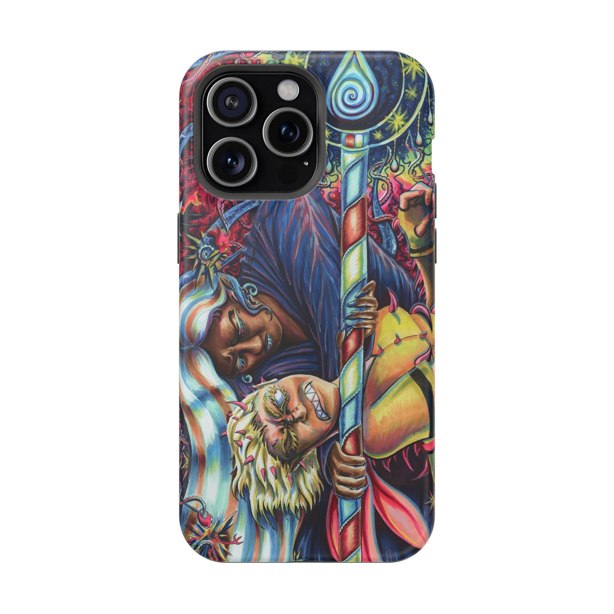 Magnetic Impact-Resistant Phone Case - Sister Duel