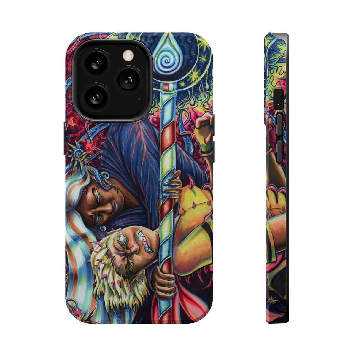 Magnetic Impact-Resistant Phone Case - Sister Duel