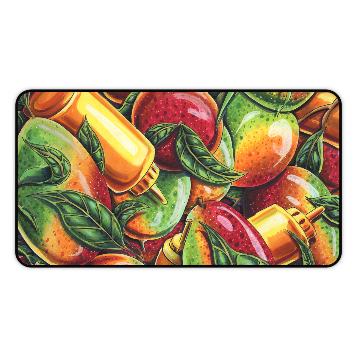 Mango Mustard Desk Mat
