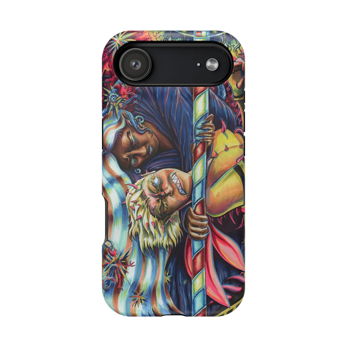Magnetic Impact-Resistant Phone Case - Sister Duel