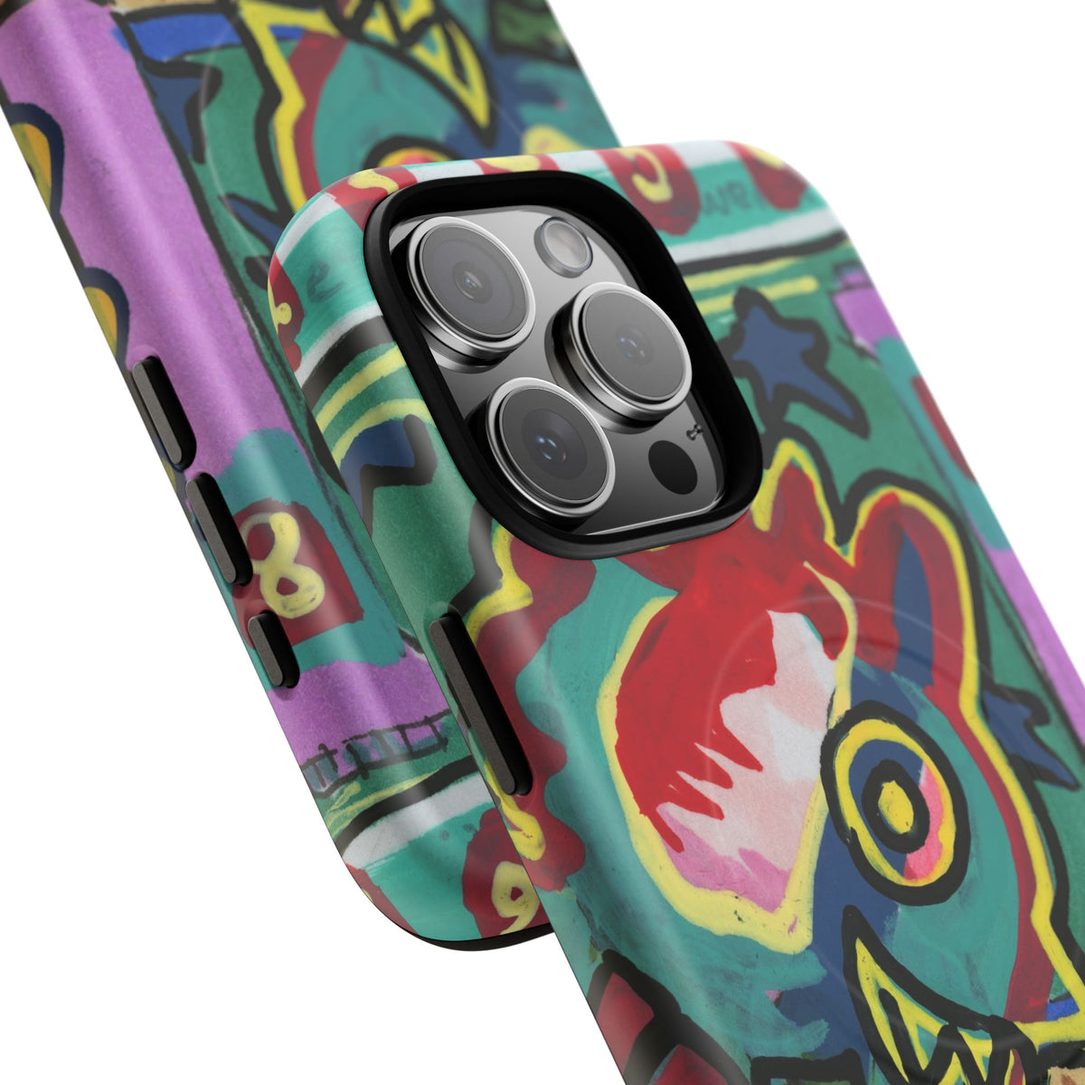 Smiley Creature Tough Magnetic Cases