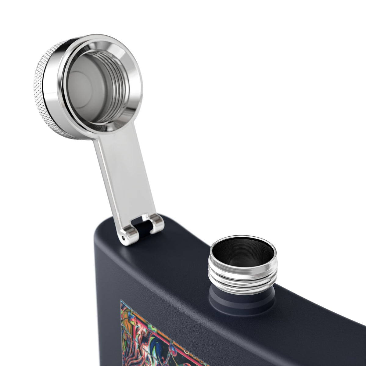 6oz Stainless Steel Flask — Early Bird