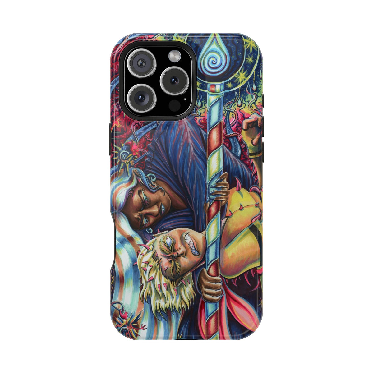 Magnetic Impact-Resistant Phone Case - Sister Duel