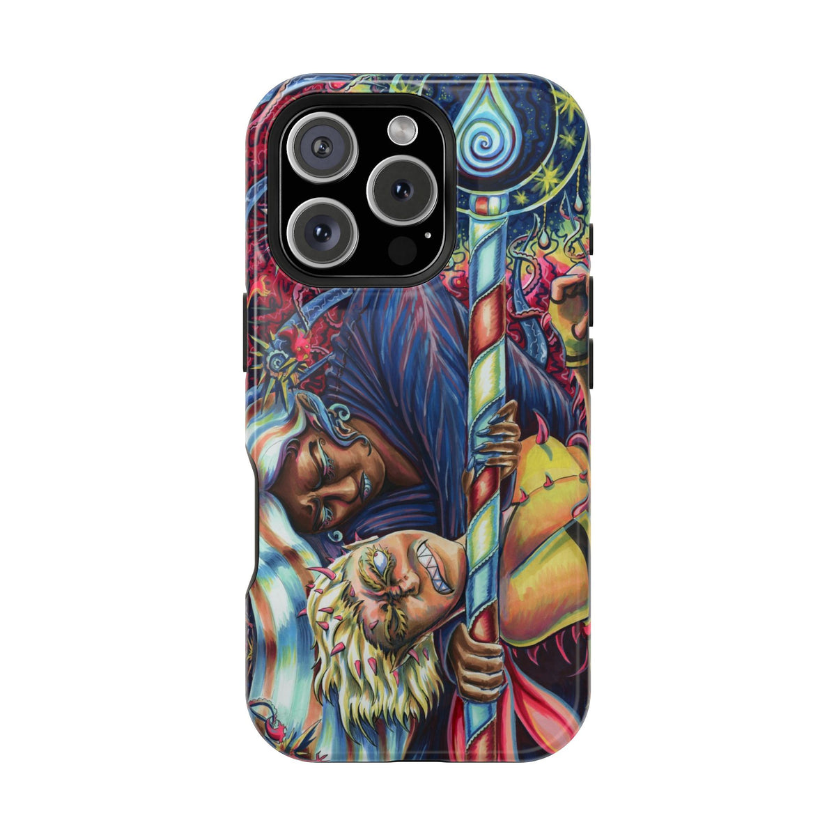 Magnetic Impact-Resistant Phone Case - Sister Duel