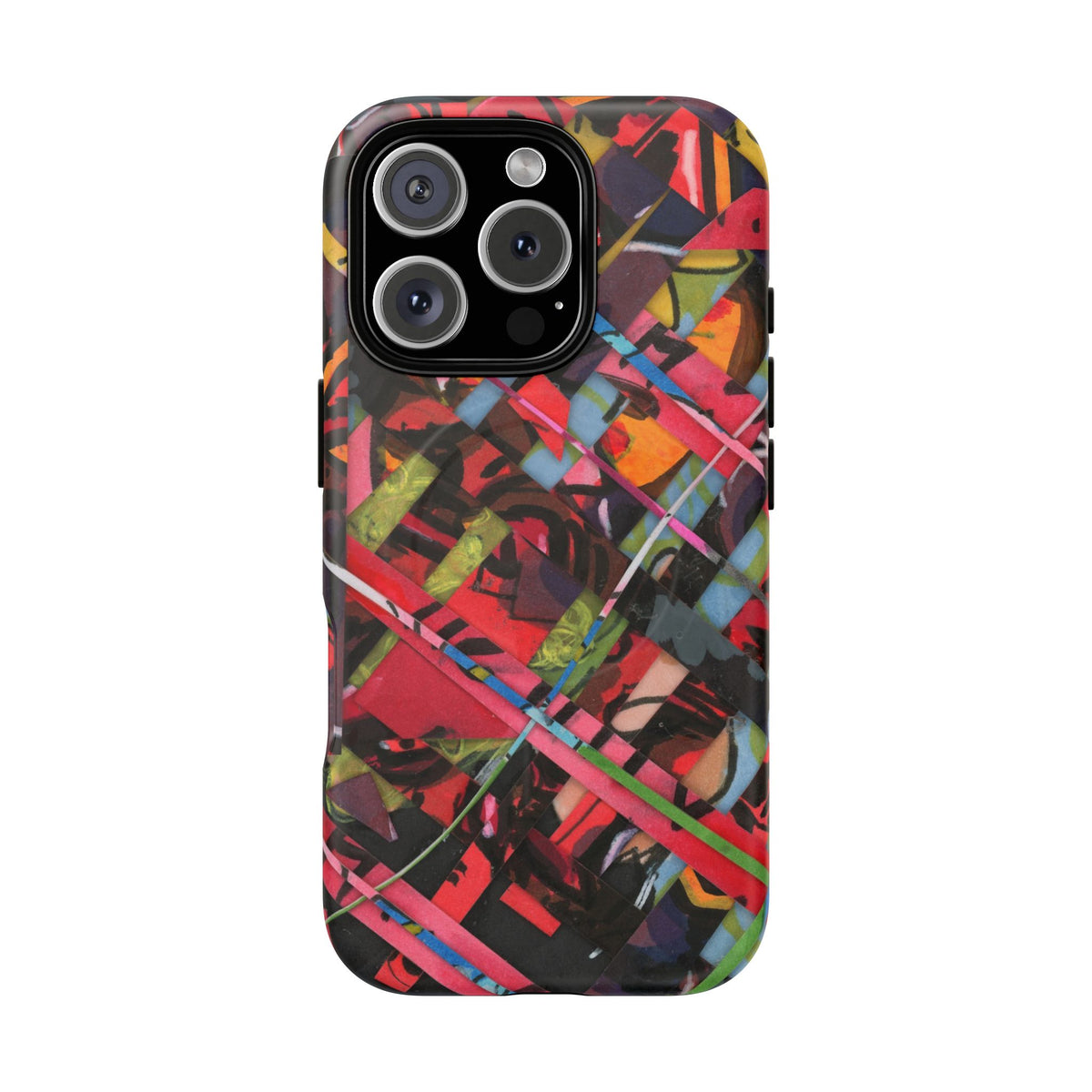Abstracted Scraps Tough Magnetic Cases