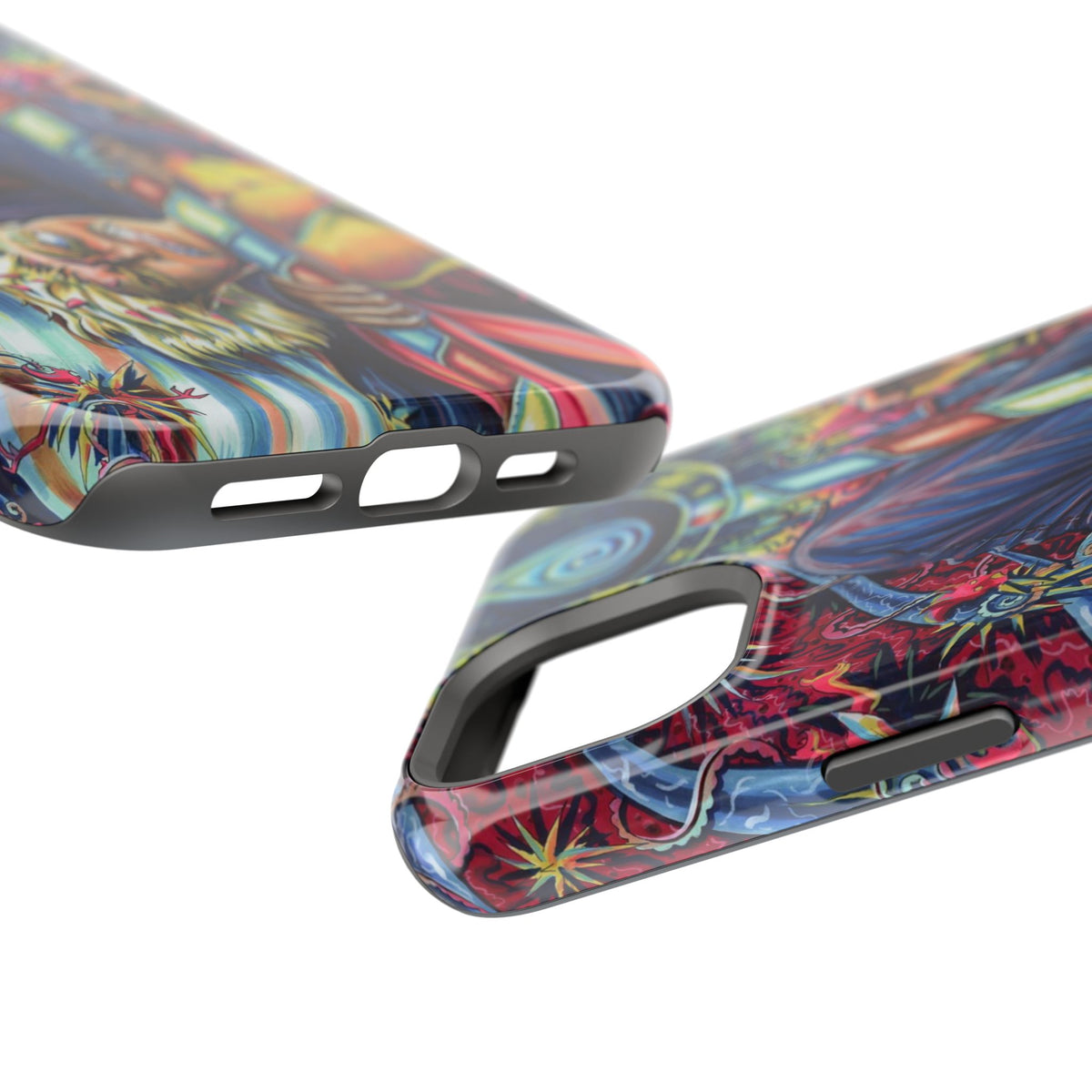 Magnetic Impact-Resistant Phone Case - Sister Duel