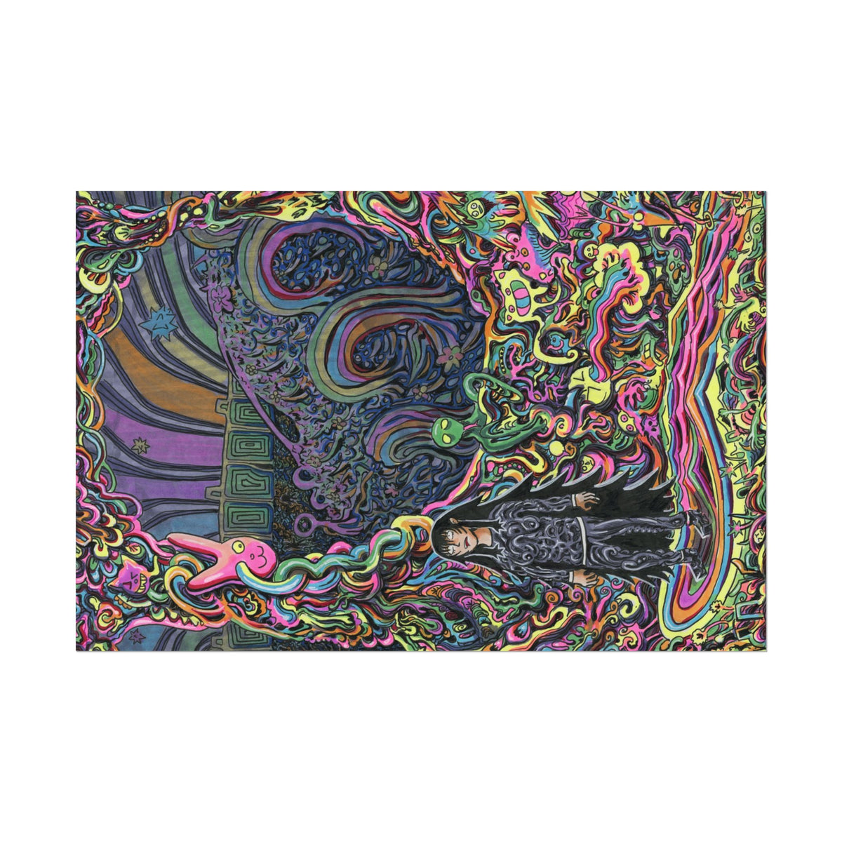 "Welcome to Floofle World" Print