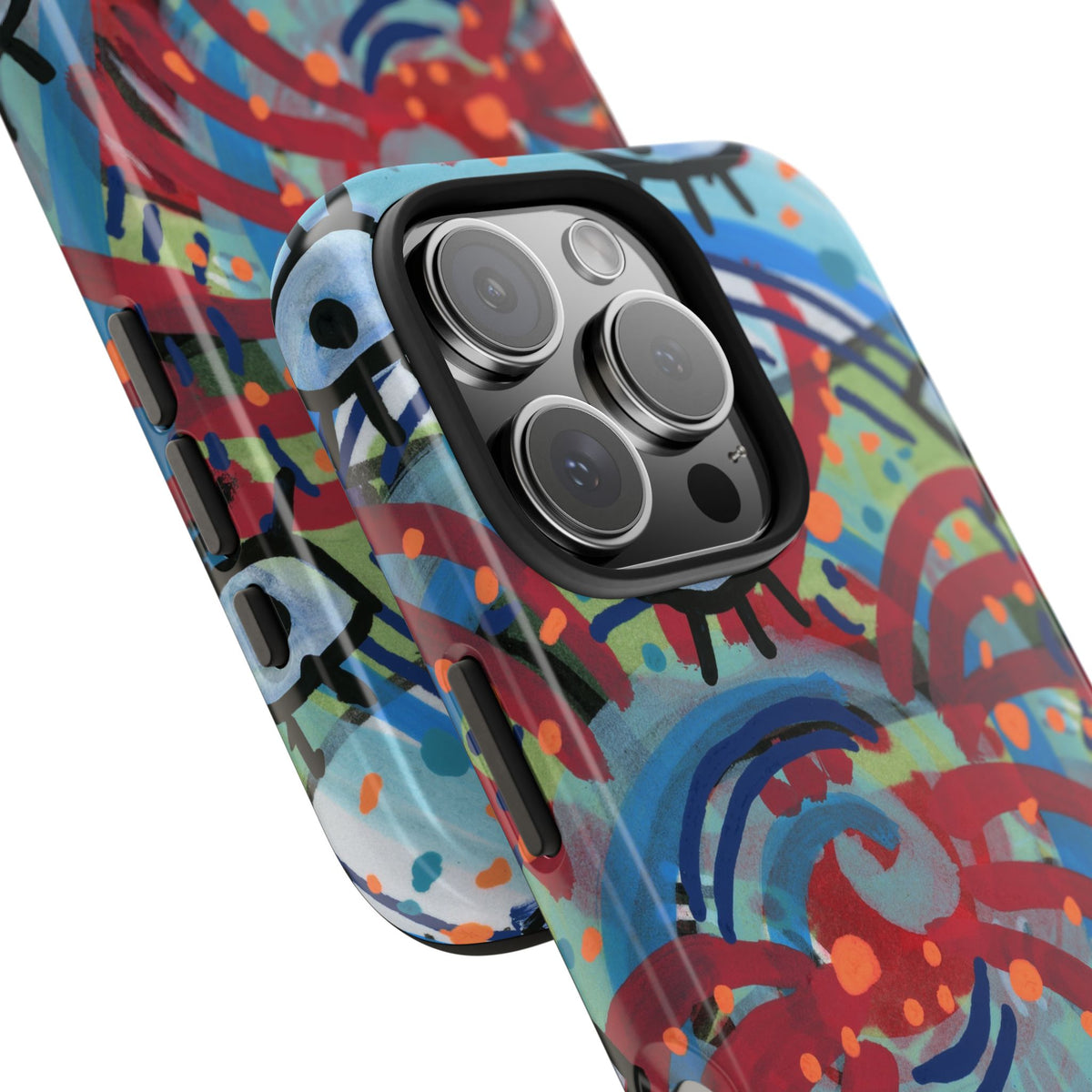 Eyeball Attack Tough Phone Cases