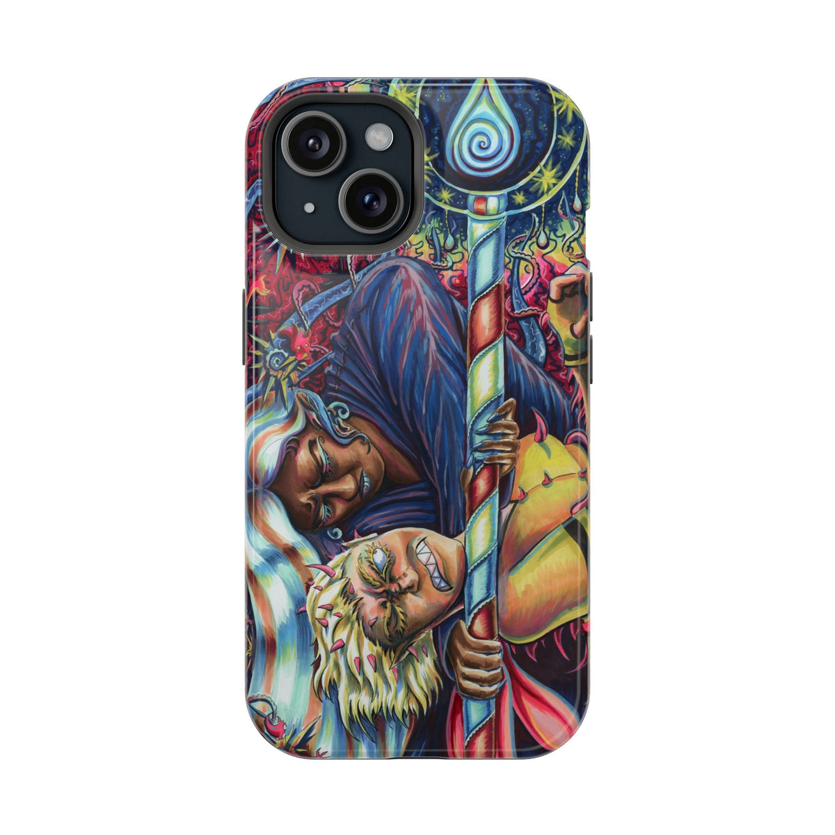 Magnetic Impact-Resistant Phone Case - Sister Duel