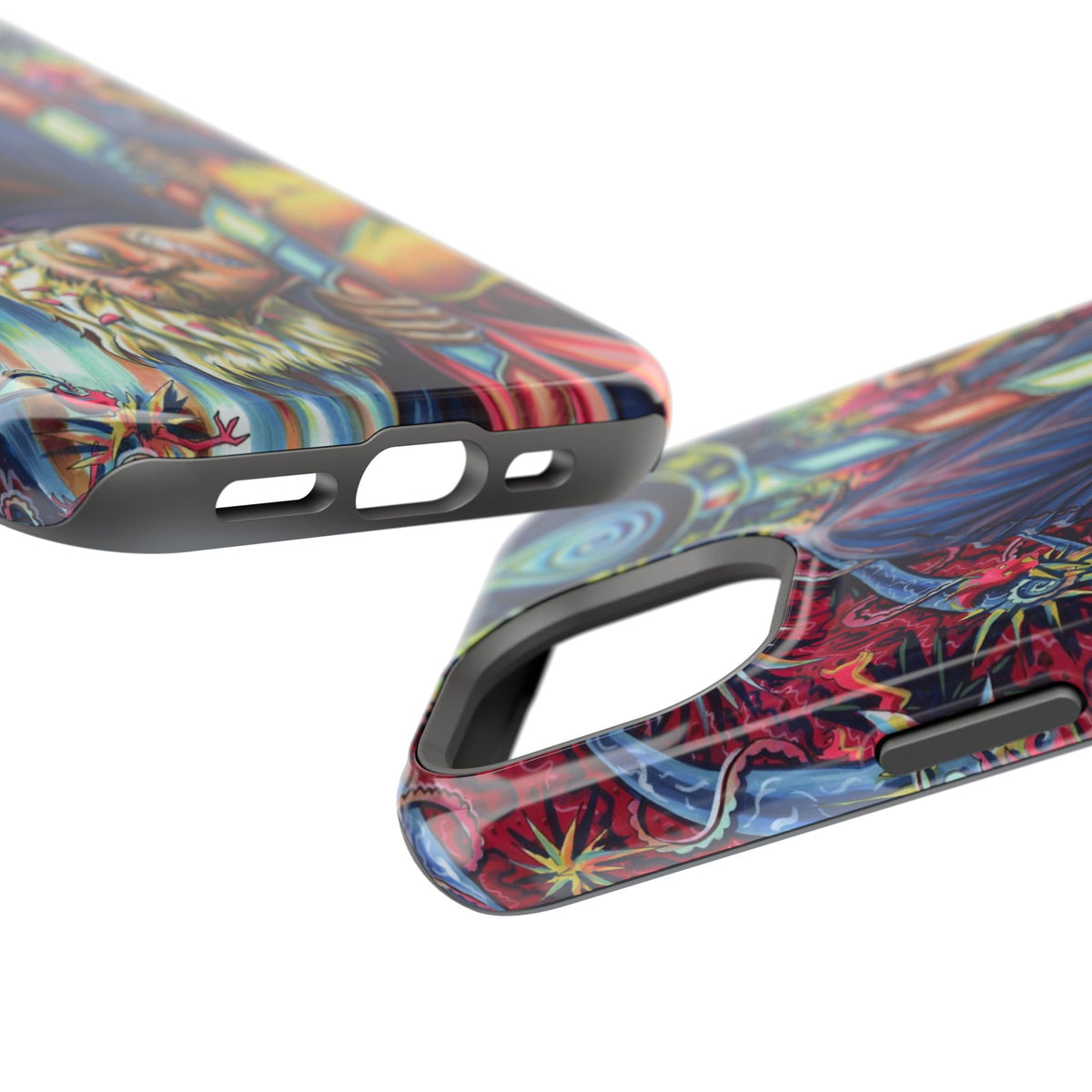Magnetic Impact-Resistant Phone Case - Sister Duel