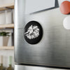 Round Button Magnet (1 & 10 pcs) - Flower Cannibal