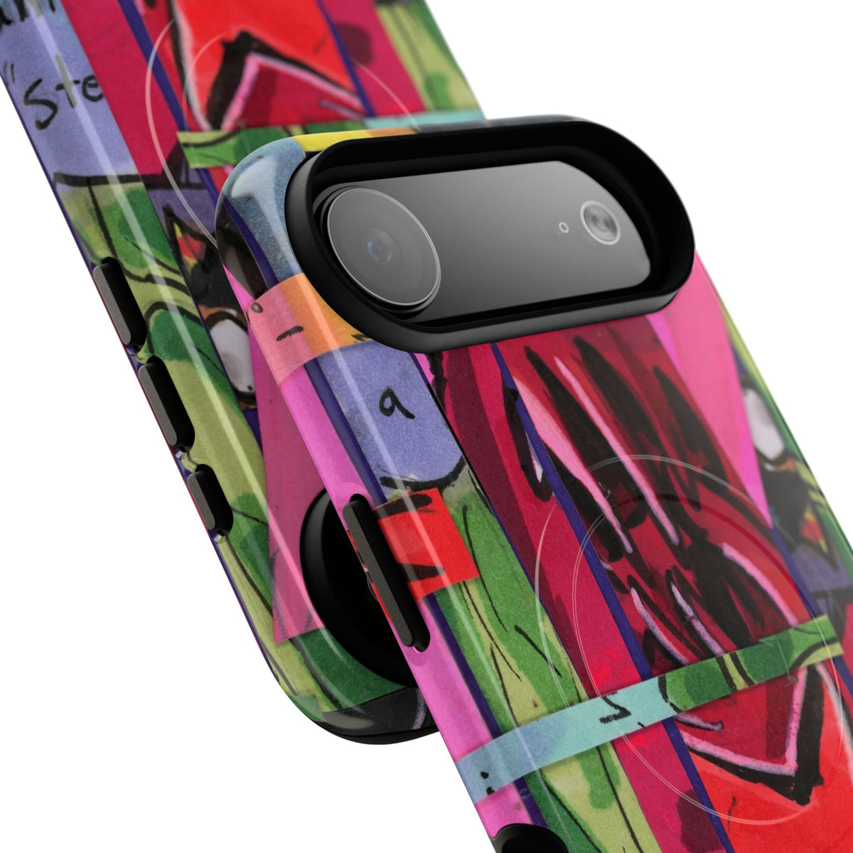 Abstracted Demon Tough Magnetic Cases