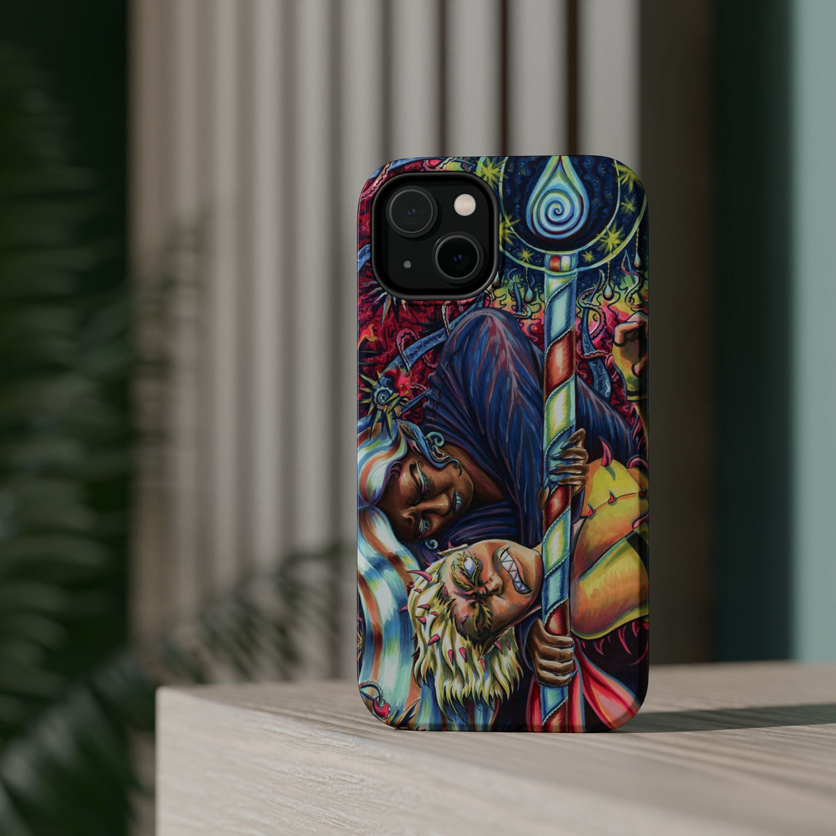 Magnetic Impact-Resistant Phone Case - Sister Duel