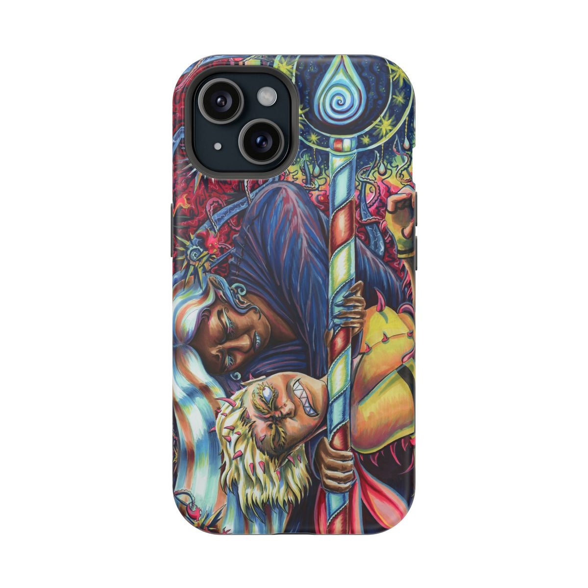 Magnetic Impact-Resistant Phone Case - Sister Duel