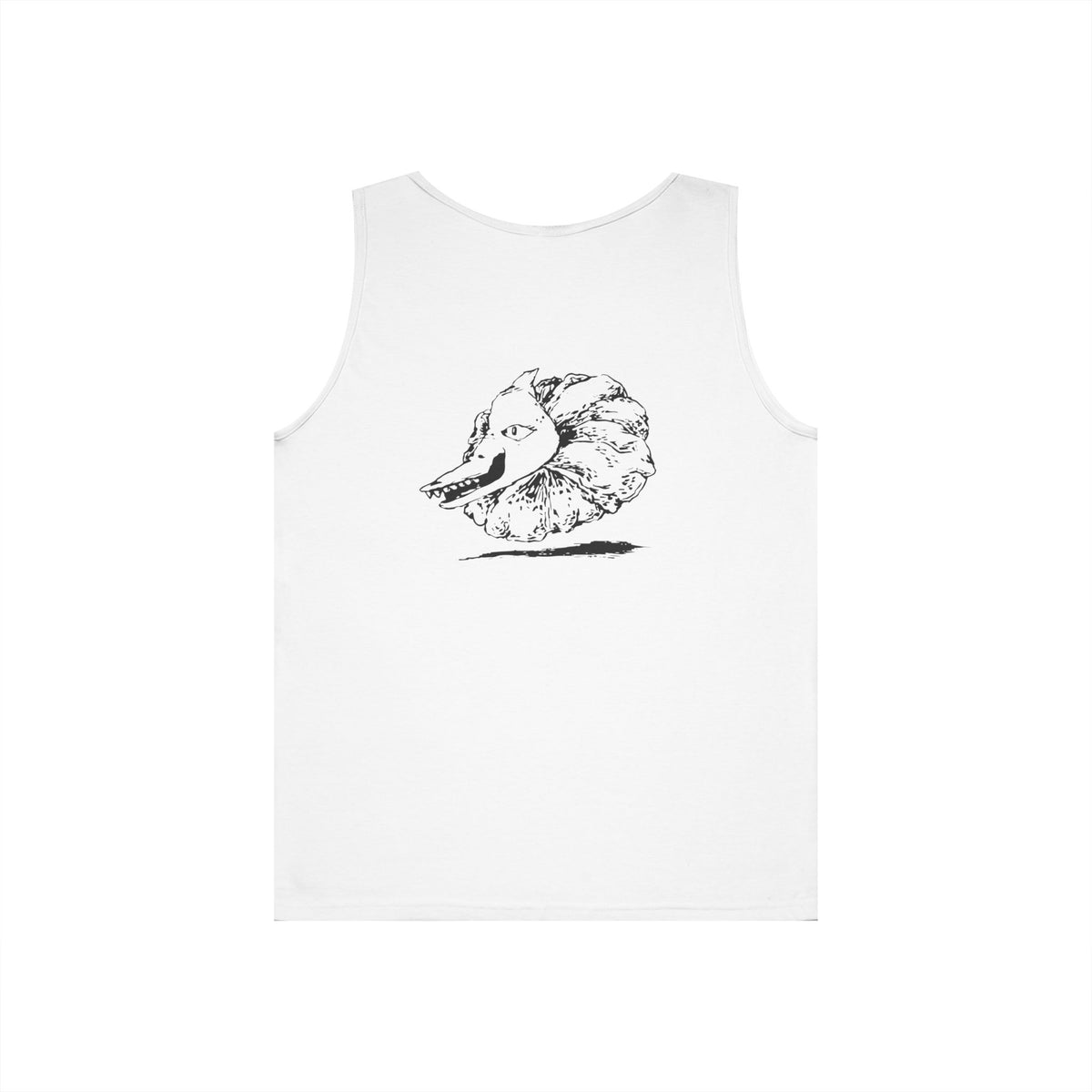 Unisex Heavy Cotton Tank Top - Flower Cannibal