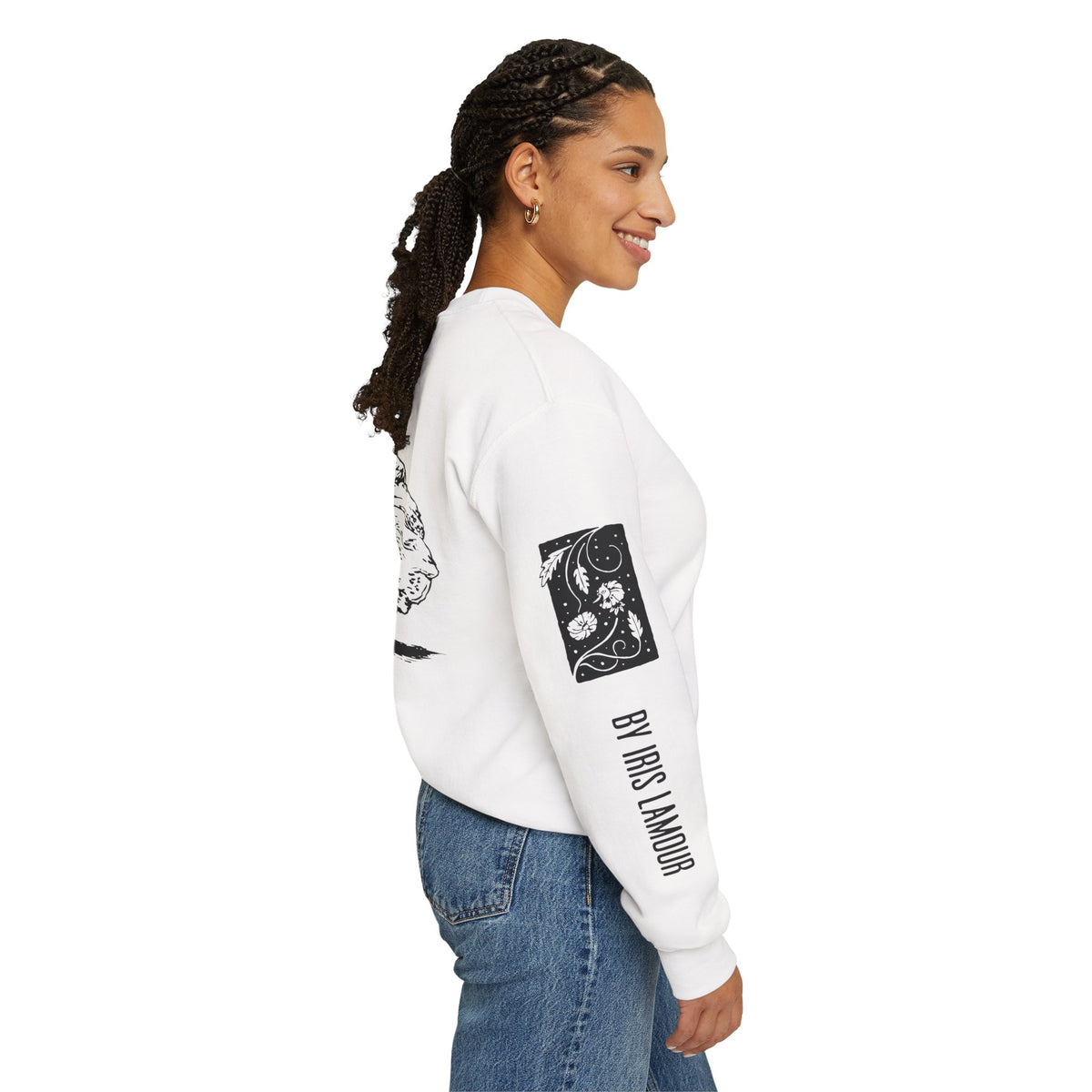 Crewneck Sweatshirt (Unisex Heavy Blend™) - Flower Cannibal