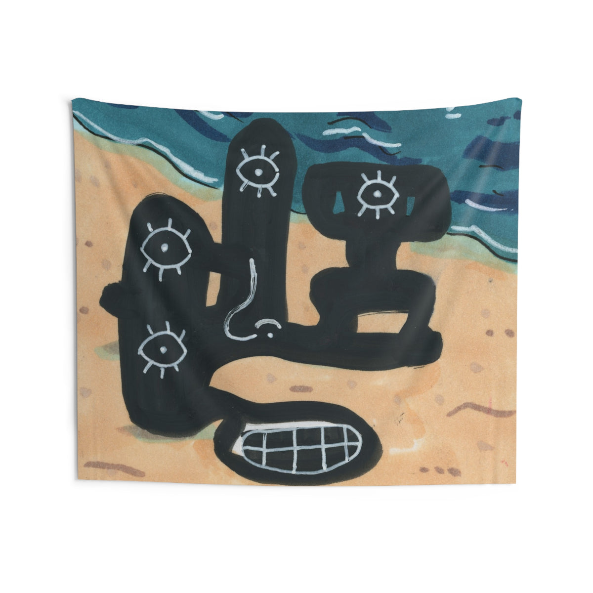 Beach time fun Indoor Wall Tapestry