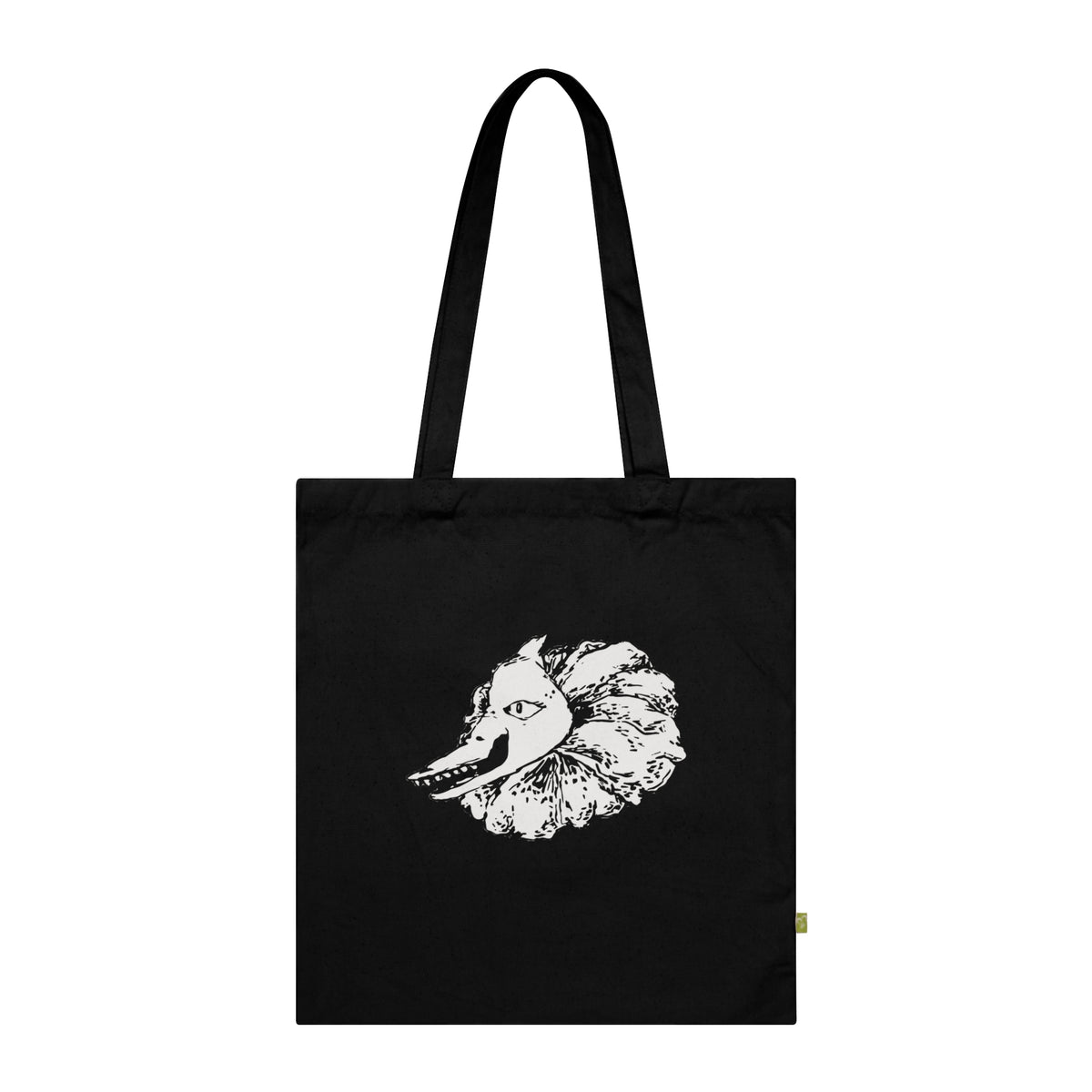 Tote Bag (Black) - Flower Cannibal