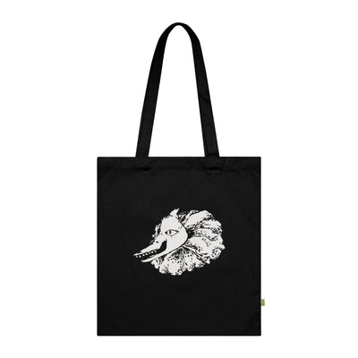 Tote Bag (Black) - Flower Cannibal