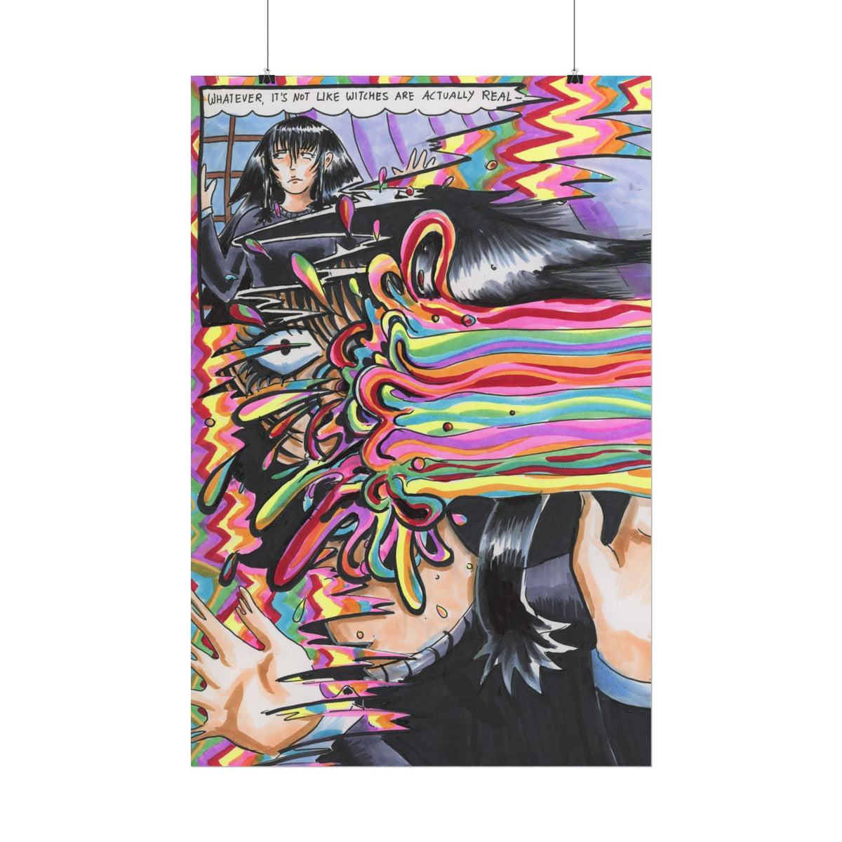 "Witches are real!?" Print