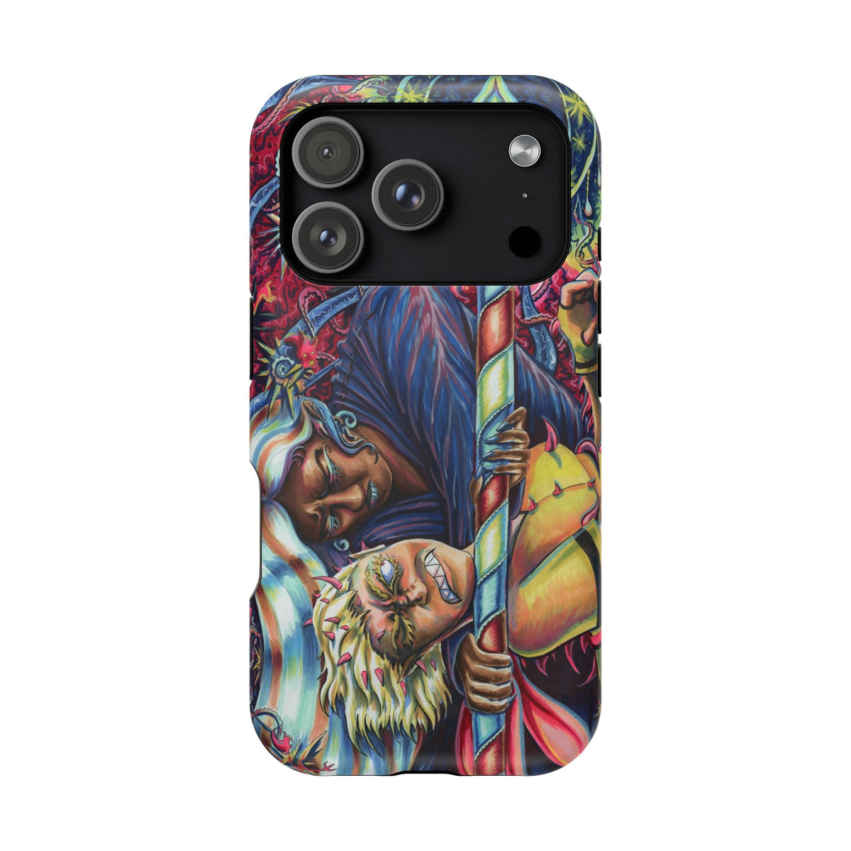 Magnetic Impact-Resistant Phone Case - Sister Duel