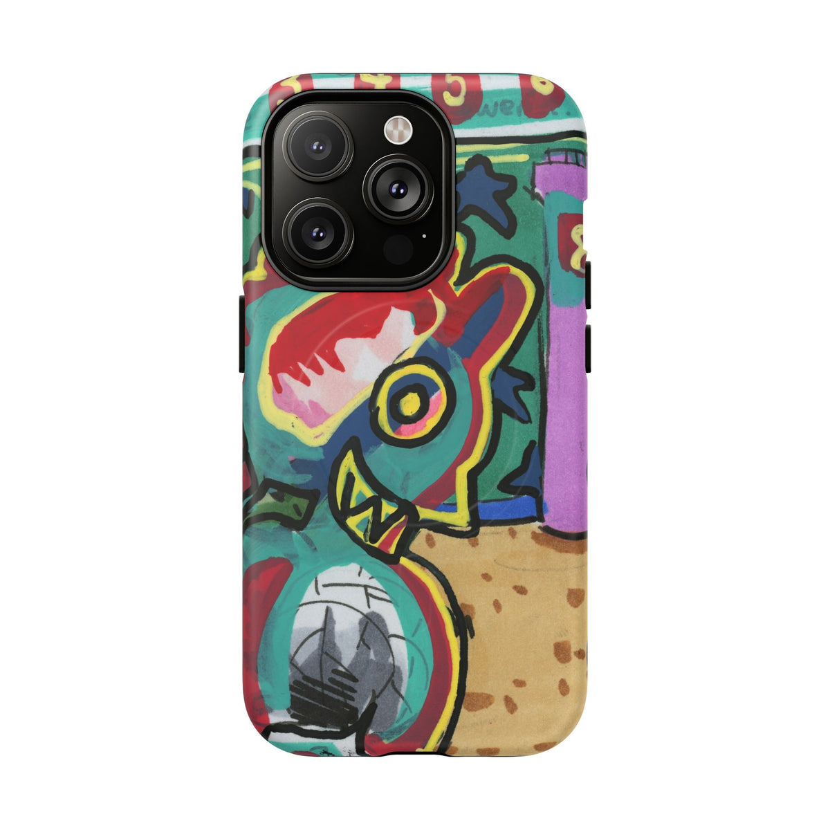 Smiley Creature Tough Magnetic Cases