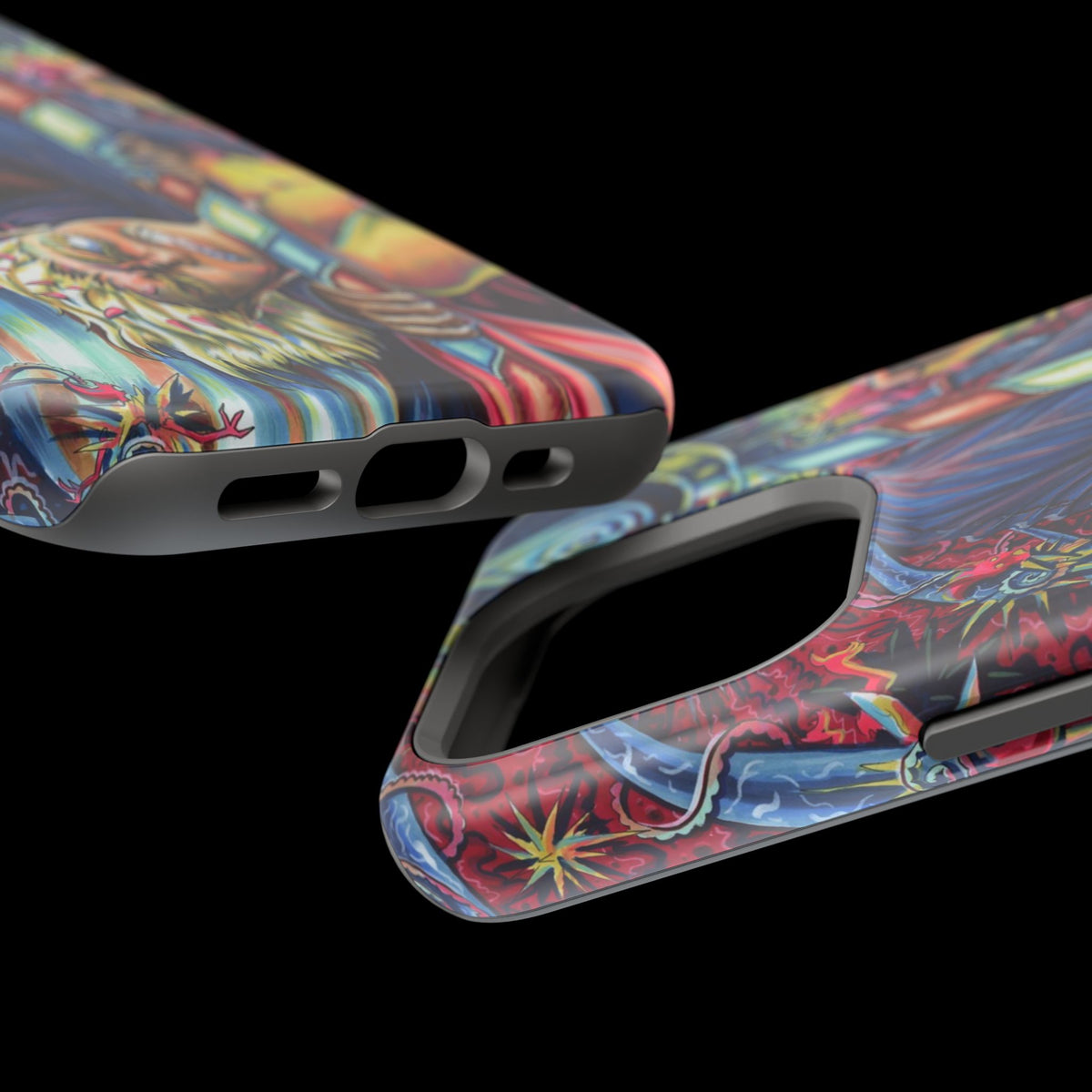 Magnetic Impact-Resistant Phone Case - Sister Duel