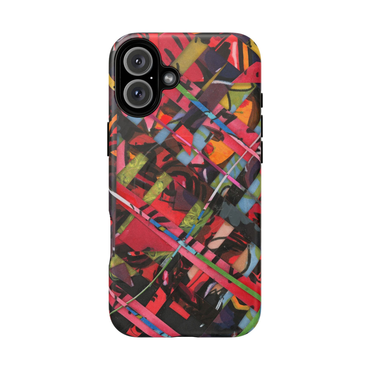 Abstracted Scraps Tough Magnetic Cases