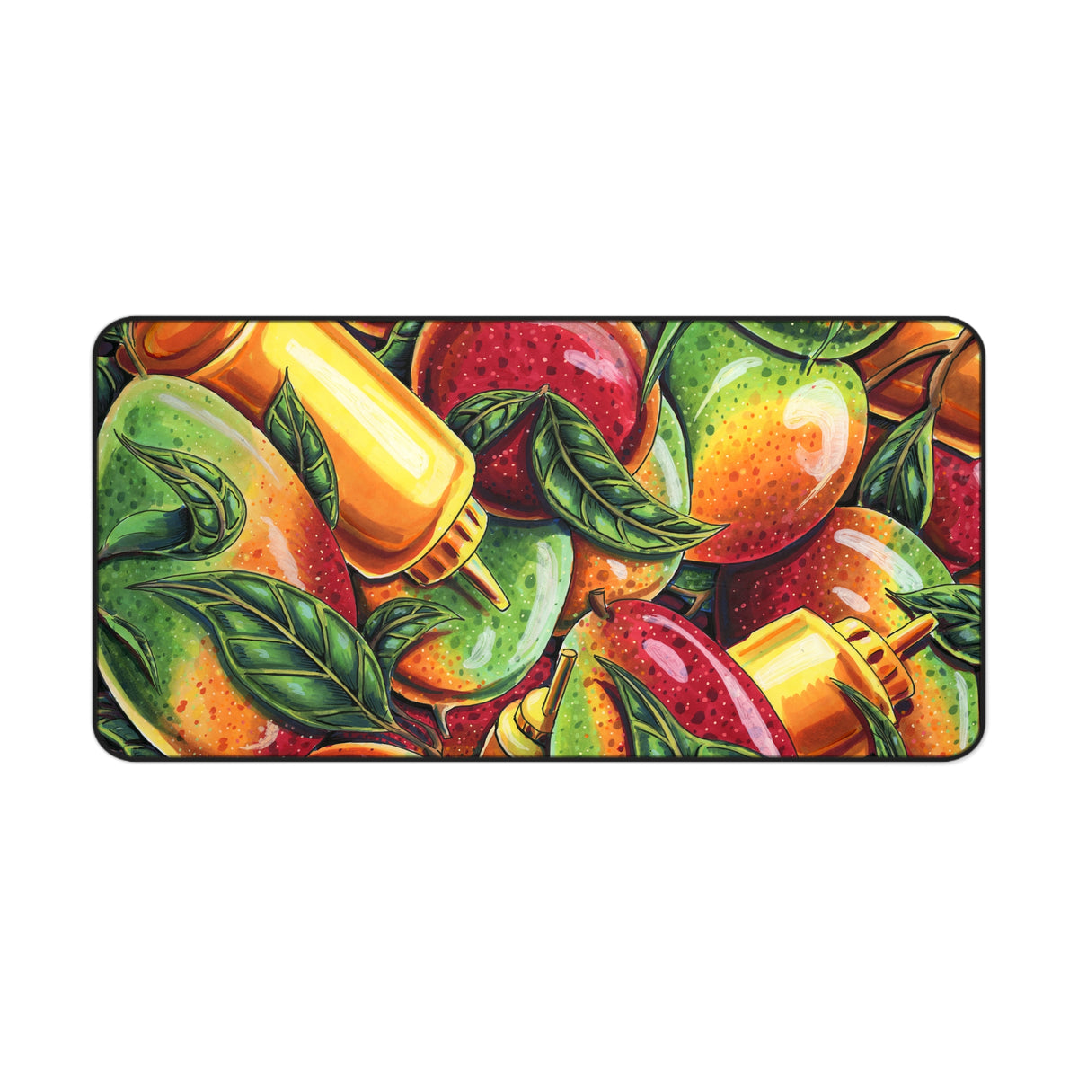 Mango Mustard Desk Mat