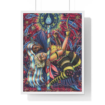 Framed Poster - Sister Duel