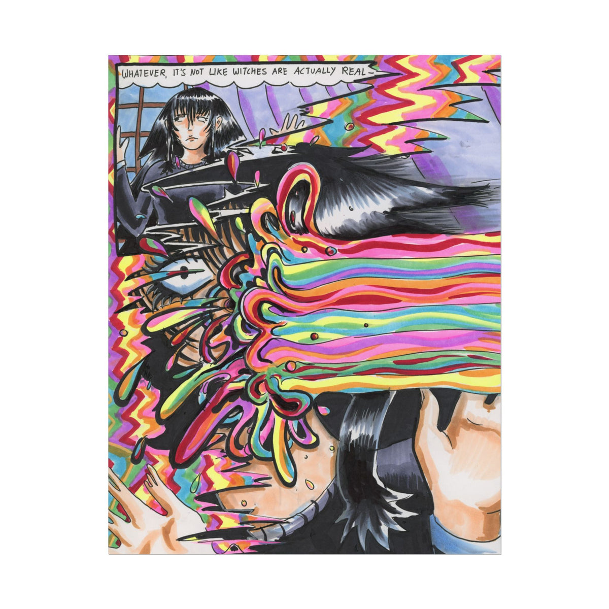 "Witches are real!?" Print