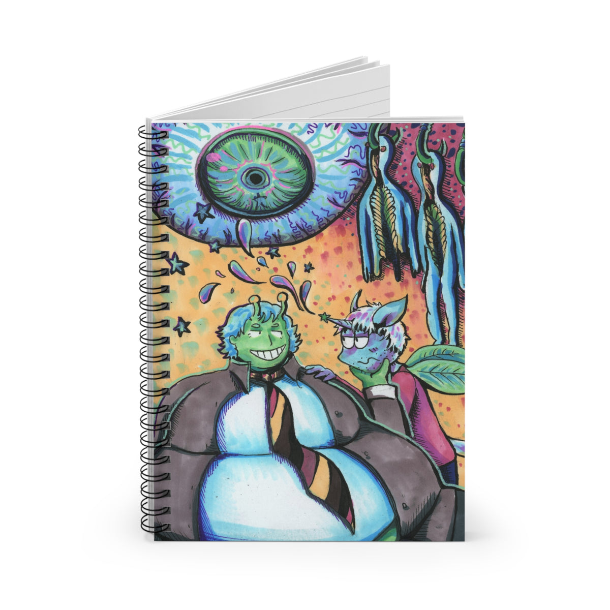 Nevets and Twinkle Spiral Notebook - Ruled Line