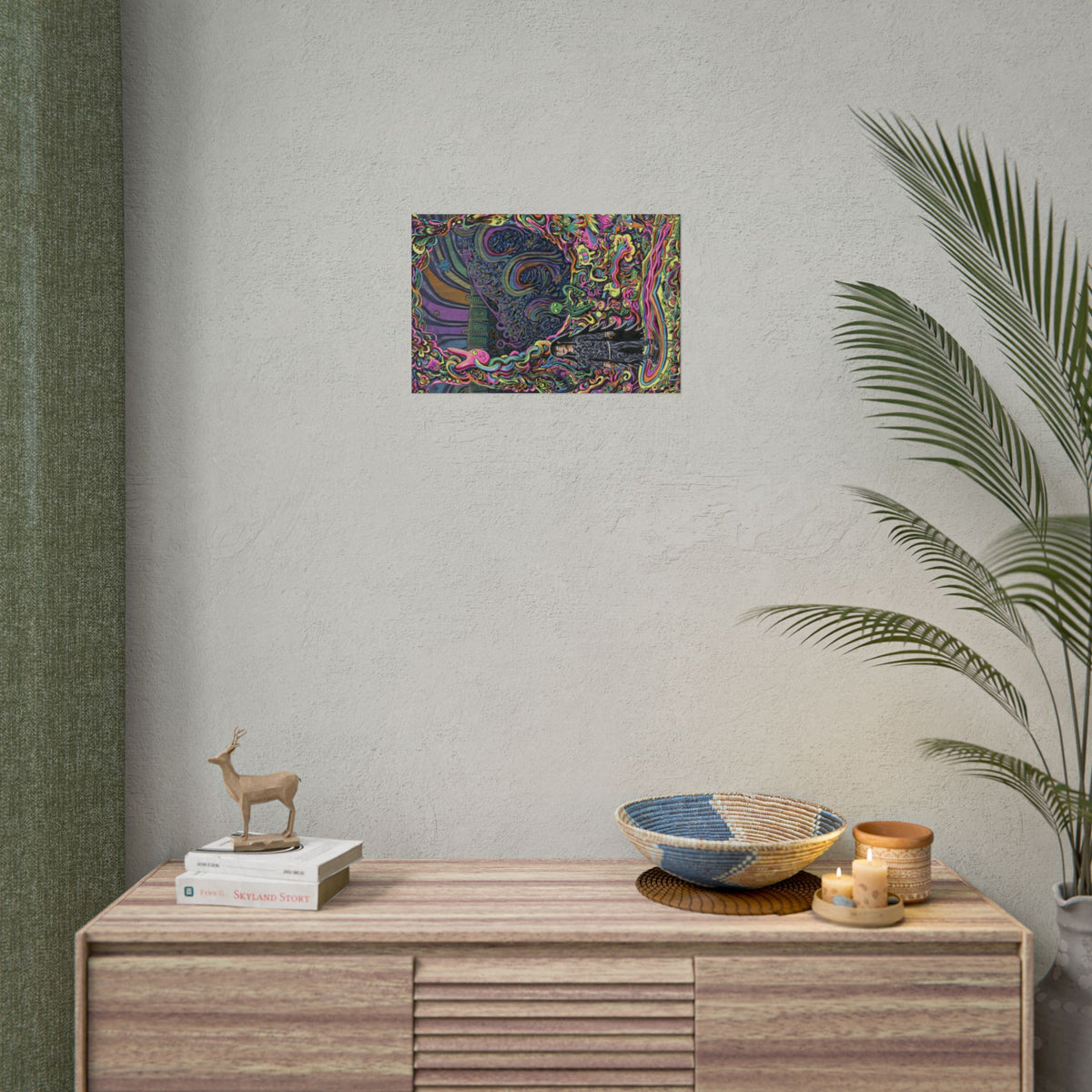 "Welcome to Floofle World" Print