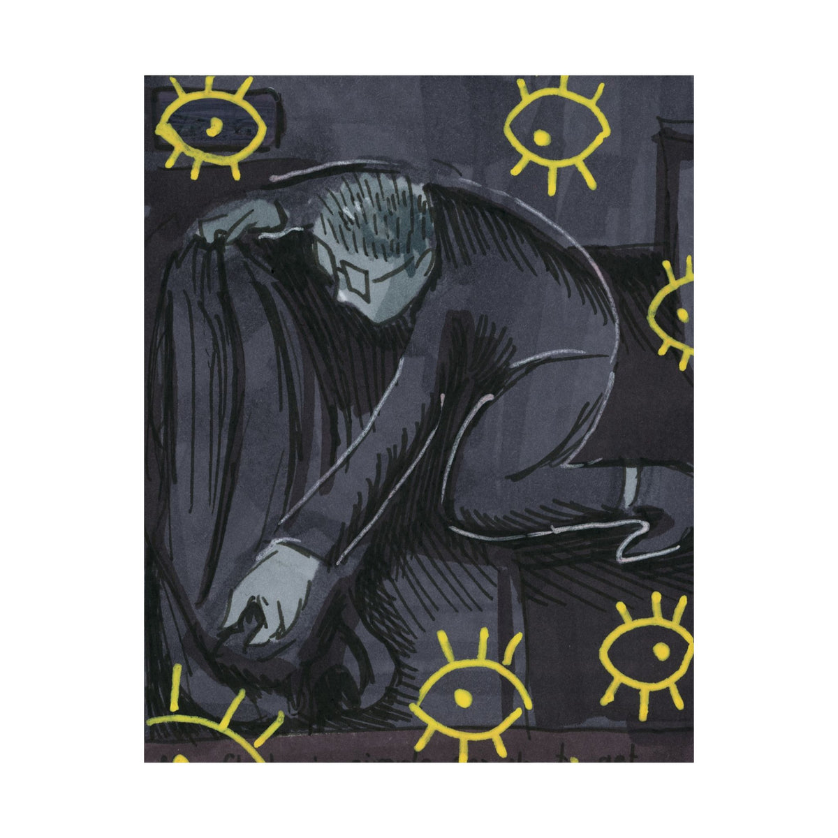 Bed Time Matte Vertical Poster