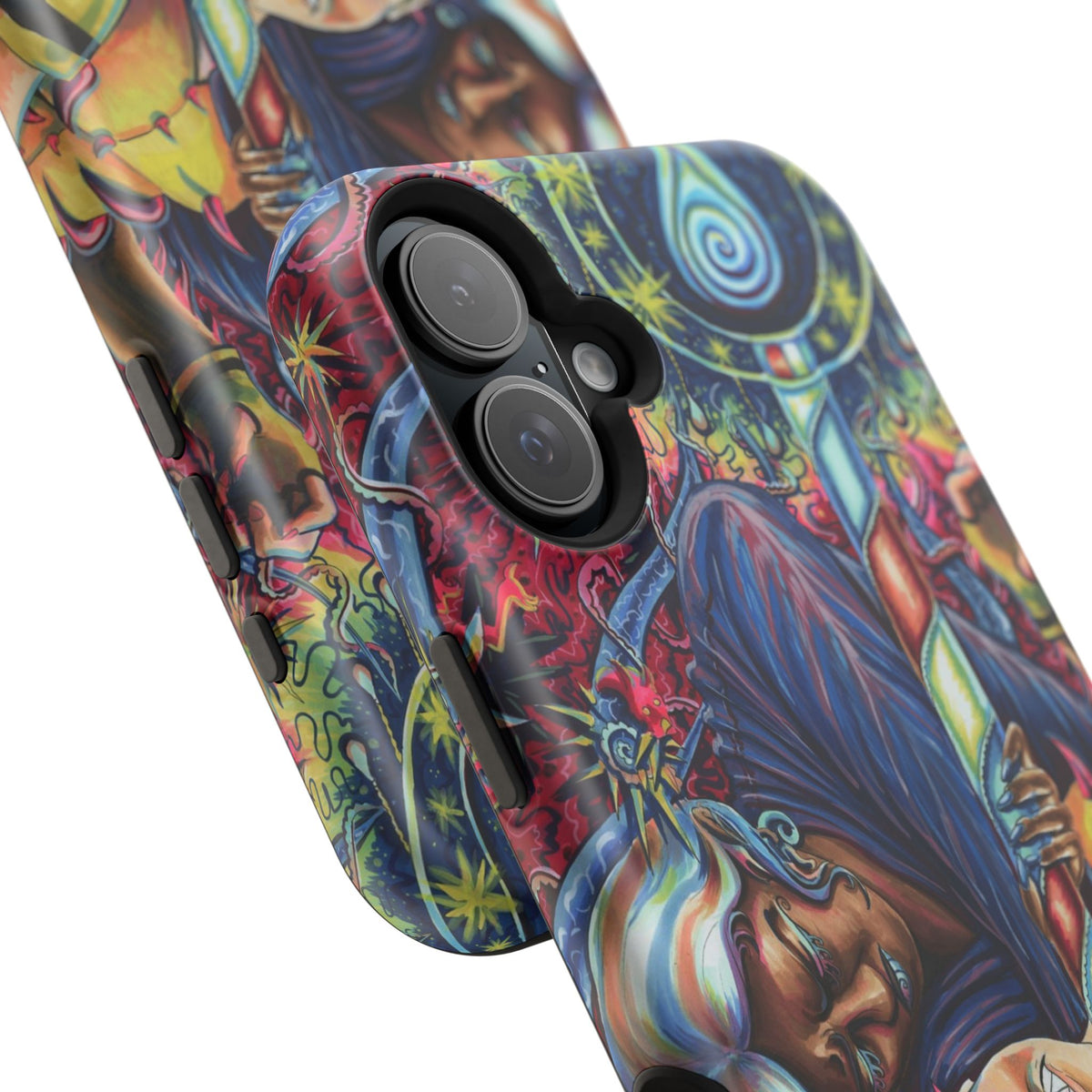 Magnetic Impact-Resistant Phone Case - Sister Duel