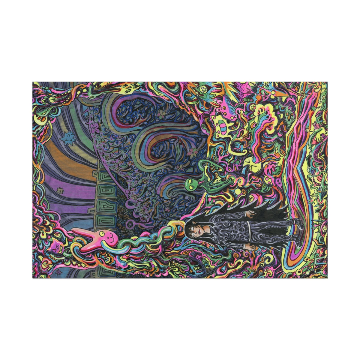 "Welcome to Floofle World" Print